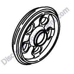 172456-37100-1 IDLER 285 Yanmar ViO20-3 Excavator