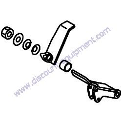 172472-45621 TRACK PEDAL RH Yanmar ViO20-3 Excavator