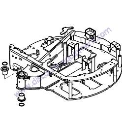 172A23-54101 TURNING FRAME ASSEMBLY Yanmar ViO20-3 Excavator
