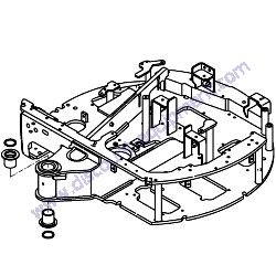 172A23-54102 TURNING FRAME ASSEMBLY Yanmar ViO20-3 Excavator