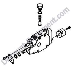 172458-74420 SWING SECTION ASSEMBLY Yanmar ViO20-3 Excavator