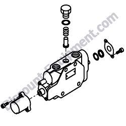 172458-74110 BLADE SECTION ASSEMBLY Yanmar ViO20-3 Excavator