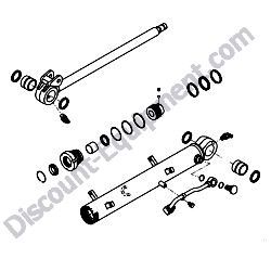 172A23-70500 ARM CYLINDER ASSEMBLY Yanmar ViO20-3 Excavator