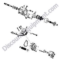 172A30-73100 PUMP ASSEMBLY Yanmar ViO20-3 Excavator