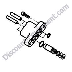 172456-73740 PISTON CONTROL ASSEMBLY Yanmar ViO20-3 Excavator