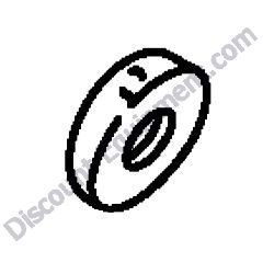 172456-73461 PLATE Yanmar ViO20-3 Excavator