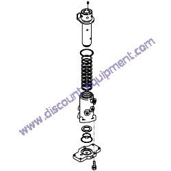 172444-73803 SWIVEL JOINT ASSEMBLY Yanmar ViO20-3 Excavator