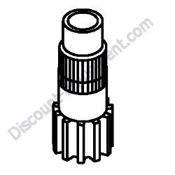 172456-77170 PINION GEAR Yanmar ViO20-3 Excavator