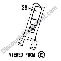 REF #38 - 172A37-03550 LABEL WARNING HITCH Yanmar ViO20-3 Excavator