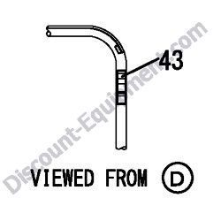 REF #43 - 172A37-03720 LABEL SEAT BELT CA Yanmar ViO20-3 Excavator