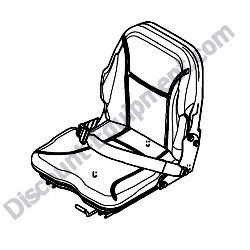 172A23-64100 SEAT BELT-SEAT ASSEMBLY Yanmar ViO20-3 Excavator