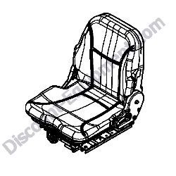 172B02-64800 SEAT SUS ASSEMBLY Yanmar ViO35-6A Excavator