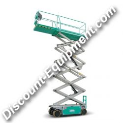 IMER IM 3534 (10090) Electric Scissor Lift 1128496, 7.5’ L x 33’ H (Platform) 40’ (Reach) x 36” wide