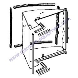 172B03-13600 DUCT ASSEMBLY Yanmar ViO35-6A Excavator