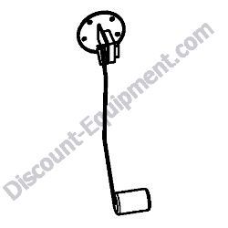 172B03-14221 (172B03-14220) FUEL GAUGE Yanmar ViO35-6A Excavator