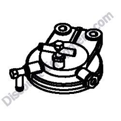129004-55612 BRACKET FILTER Yanmar ViO35-6A Excavator