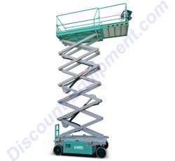 IMER IM 4740 (12122) Electric Scissor Lift 1128556, 8’ L x 39’ H (Platform) 46’ (Reach) x 48” wide