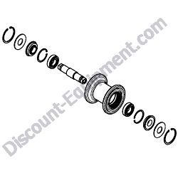 172441-37302 TRACK ROLLER ASSEMBLY Yanmar ViO35-6A Excavator