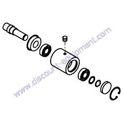 172458-37500-2 CARRIER ROLLER ASSEMBLY Yanmar ViO35-6A Excavator