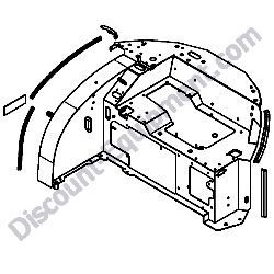 172B03-64200 SEAT MOUNT ASSEMBLY Yanmar ViO35-6A Excavator
