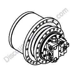 172B03-73310 ANGLE TRAVEL MOTOR ASSEMBLY Yanmar ViO35-6A Excavator