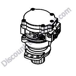 172A46-73711 TURNING MOTOR ASSEMBLY Yanmar ViO35-6A Excavator