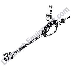 172B03-74400 ANGLE SECTION ASSEMBLY Yanmar ViO35-6A Excavator