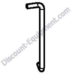 172B03-65780 HOOK BONNET RIGHT Yanmar ViO35-6A Excavator