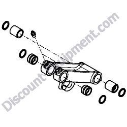 172B03-84601 BUCKET LINK F ASSEMBLY Yanmar ViO35-6A Excavator