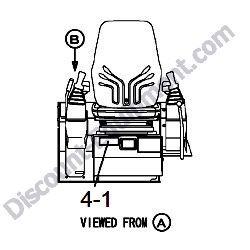 REF #4-1 - 172A78-03321 LABEL SPEC US Yanmar ViO45-5B Excavator