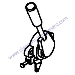 172A47-12141 ACCELERATOR LEVER Yanmar ViO45-5B Excavator