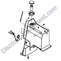 772A78-14100 TANK FUEL ASSEMBLY Yanmar ViO45-5B Excavator