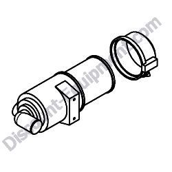 172A47-11500 AIR CLEANER ASSEMBLY Yanmar ViO45-5B Excavator