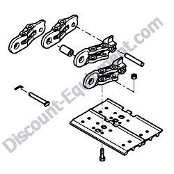 172460-38420 TRACK SHOE ASSEMBLY RIGHT Yanmar ViO45-5B Excavator