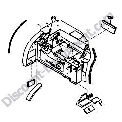 172A78-64202 SEAT MOUNT ASSEMBLY Yanmar ViO45-5B Excavator