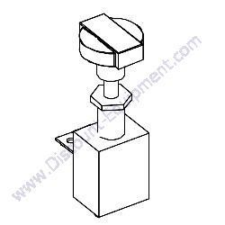 0200KI01GA ENGINE N.O KILL SWITCH RED NO HARNESS TK Equipment CM12 Concrete Mixer