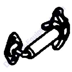 0000RF02GA SHROUD HOOK ASSEMBLY TK Equipment CM9 Concrete Mixer