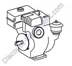 202002M HONDA ENGINE GX160 TK Equipment CM7 Concrete Mixer