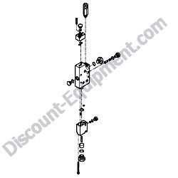 172A78-74580 BOOM LOCK VALVE SECTION ASSEMBLY Yanmar ViO45-5B Excavator