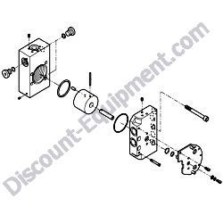 172A47-74210 2-WAY MULTI VALVE Yanmar ViO45-5B Excavator