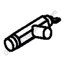 172425-17630 HEATER VALVE ASSEMBLY Yanmar ViO27-5B Excavator