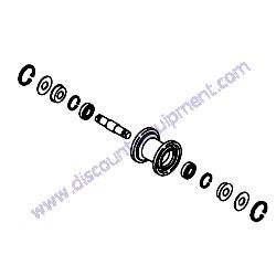 172441-37302 TRACK ROLLER ASSEMBLY Yanmar ViO27-5B Excavator