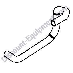 172A45-13710 WATER PIPE Yanmar ViO27-5B Excavator