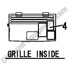REF #4 - 172467-03151 LABEL GREASING Yanmar ViO55-5B Excavator