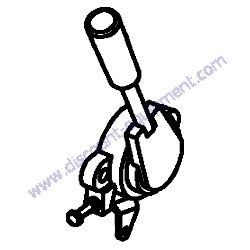 172A47-12141 LEVER ACCELERATOR Yanmar ViO55-5B Excavator