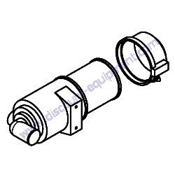 172A47-11500 AIR CLEANER ASSEMBLY Yanmar ViO55-5B Excavator