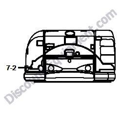REF #7-2 - 172A84-03150 LABEL MODEL LEFT Yanmar ViO27-5B Excavator