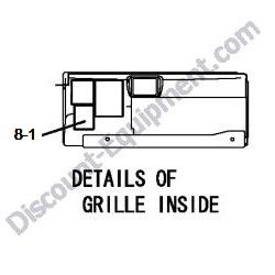 REF #8-1 - 172467-03151 LABEL GREASING Yanmar ViO27-5B Excavator