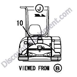 REF #10 - 172A46-03161 LABEL REAR Yanmar ViO27-5B Excavator