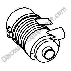 172A46-11500 AIR CLEANER ASSEMBLY Yanmar ViO27-5B Excavator
